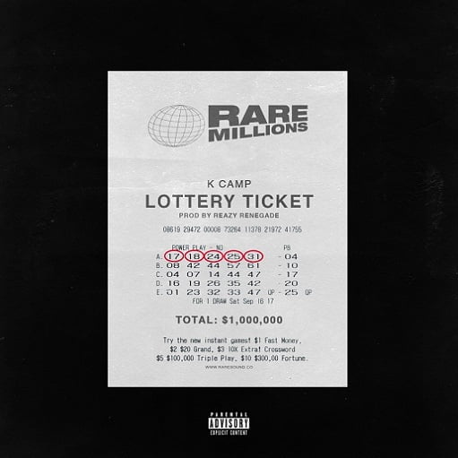 Lottery Lyrics K CAMP Ft. Quavo | New Song