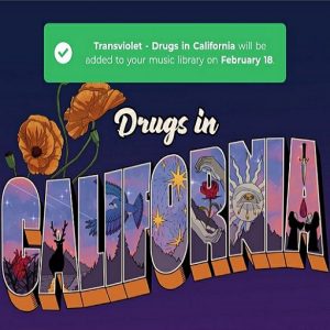 Drugs in California Lyrics Transviolet
