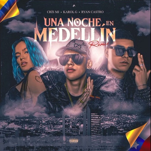 Una Noche En Medellín Remix Letra Cris Mj