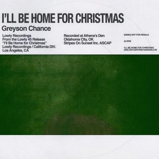 I’ll Be Home For Christmas Lyrics Greyson Chance